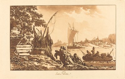 Les Filets (The Nets) od Jean Baptiste Le Prince