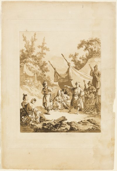 Ruský tanec od Jean-Baptiste Le Prince