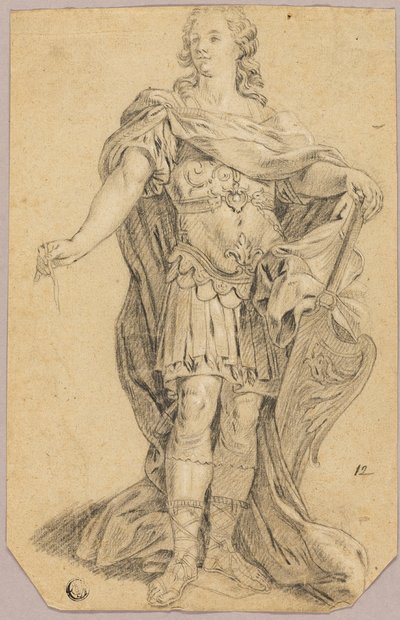 Socha Ludvíka XIV. od Jean Baptiste Lemoyne II