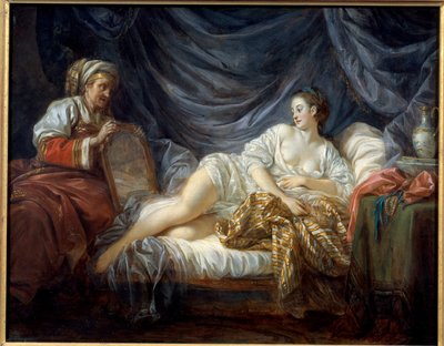 Obraz La Sultane od Jeana Baptista Leprince (1734-1781) 1772 Metz, Museum of Fine Arts od Jean Baptiste Leprince