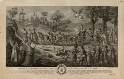 Pochod mocností spojených proti Francii, 1798, 1798. od Jean Baptiste Marie Louvion