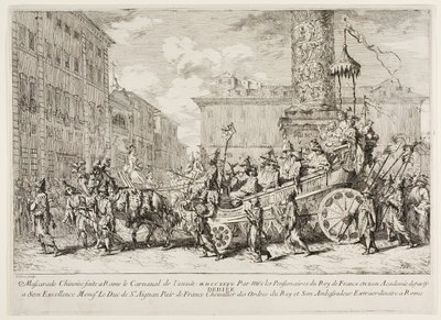 Čínská Mascarade od Jean Baptiste Marie Pierre