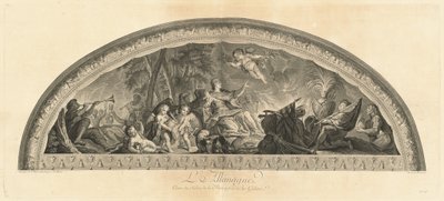 Německo, Centrum Salonu míru naproti galerii (Německo, Centrum Salonu míru naproti galerii) [pl. 46] od Jean Baptiste Masse