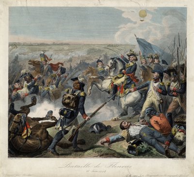 Bitva u Fleurus dne 26. června 1794, 1795 od Jean Baptiste Mauzaisse