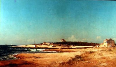 Pobřežní scéna od Jean Baptiste Olive