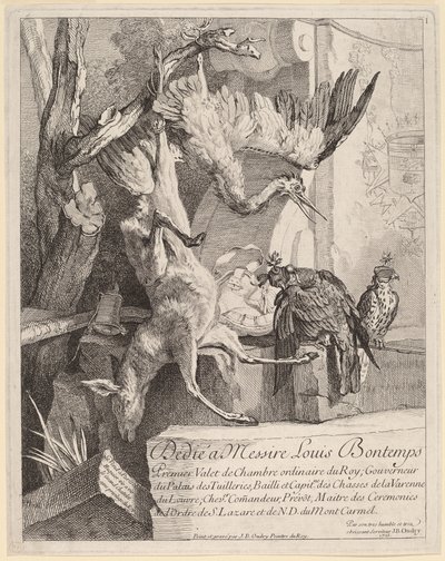 Frontispis od Jean Baptiste Oudry