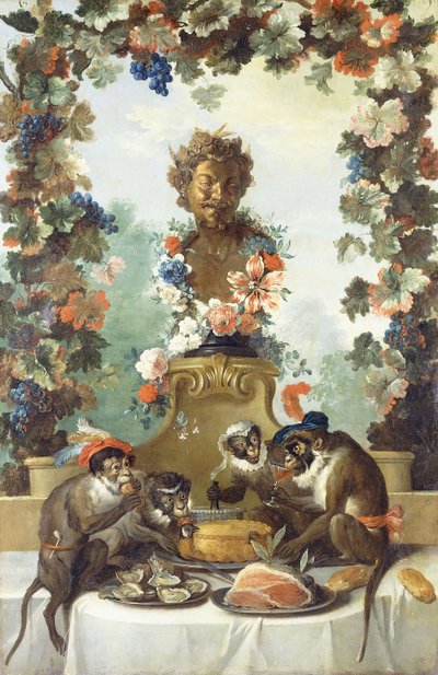 Svátek opic, od Jean Baptiste Oudry