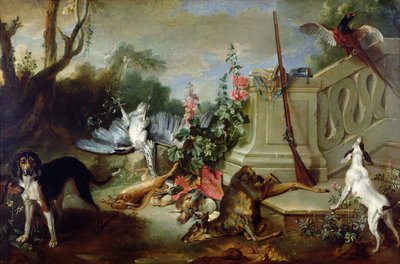 Návrat lovu, 1732 od Jean Baptiste Oudry