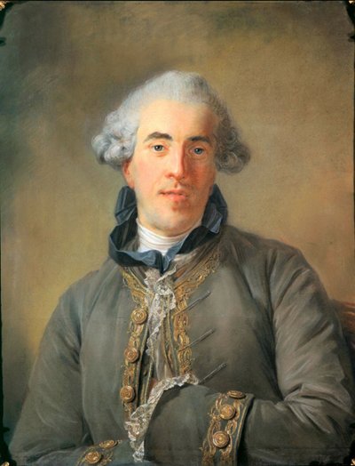 Pierre-Ambroise-François Choderlos de Laclos 1741-1803 od Jean Baptiste Perronneau
