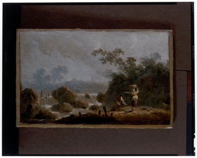 Pari maisemaa od Jean Baptiste Pillement