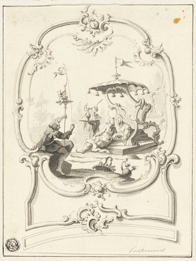 Chinoiserie od Jean Baptiste Pillement