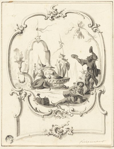 Chinoiserie od Jean Baptiste Pillement