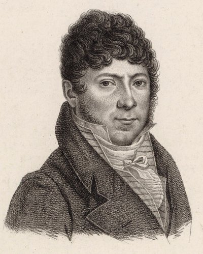 Portrét houslisty a skladatele Philippa Libona 1775-1838, 1810. od Jean Baptiste Ponce Lambert