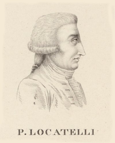 Portrét houslisty a skladatele Pietra Antonia Locatelliho 1695-1764. od Jean Baptiste Ponce Lambert