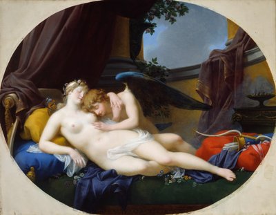 Cupid a Psyche, 1828. od Jean Baptiste Regnault