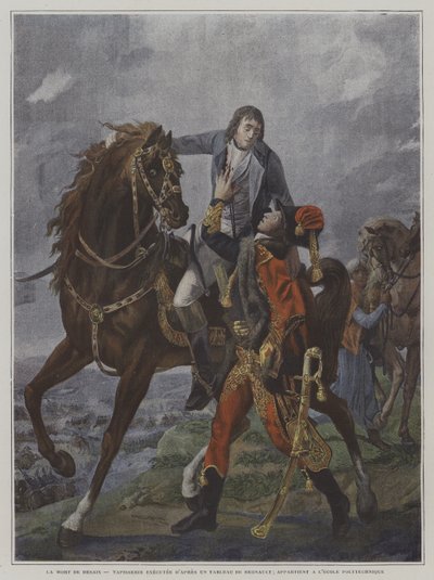 Smrt generála Desaixe v bitvě u Marenga, 1800 od Jean Baptiste Regnault