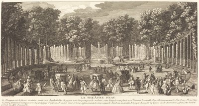 Vodní divadlo od Jean Baptiste Rigaud