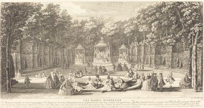 Apollónovy lázně od Jean Baptiste Rigaud