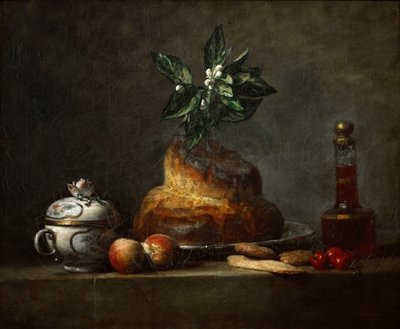 Brioche od Jean Baptiste Simeon Chardin