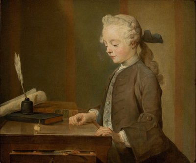 Portrét Augusta Gabriela Godefroye od Jean-Baptiste Simeon Chardin