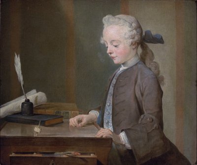 Portrét Augusta Gabriela Godefroye od Jean-Baptiste Simeon Chardin