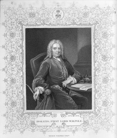 Horatio Walpole od Jean Baptiste Vanloo
