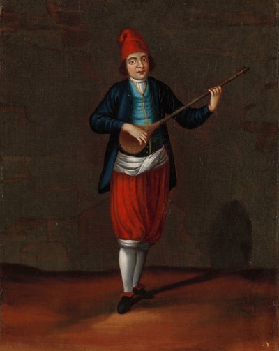 Muž z ostrova Sérifos od Jean Baptiste Vanmour (workshop of)
