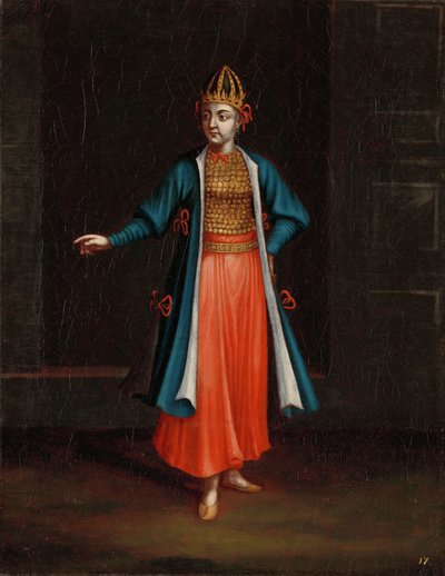 Žena z bulharského pobřeží od Jean Baptiste Vanmour (workshop of)