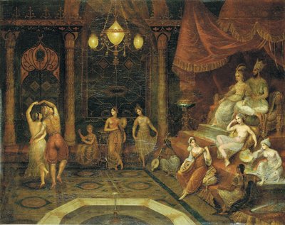 Zábava sultána od Jean Baptiste Vanmour