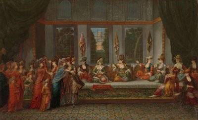 Řecká svatba, cca 1720-37 od Jean Baptiste Vanmour