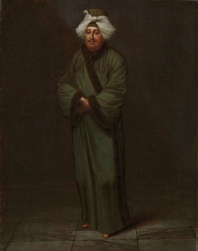 Mehmet, správce vezíra Mehmet, správce vezíra od Jean Baptiste Vanmour