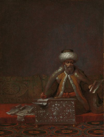 Reis Effendi, vedoucí kanceláře The Journey Effendi, vedoucí kancléřství od Jean Baptiste Vanmour