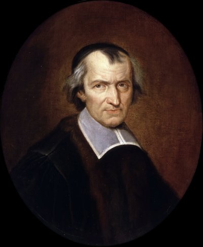Portrét Antoina Arnaulda 1612-1694 od Jean Baptiste de Champaigne