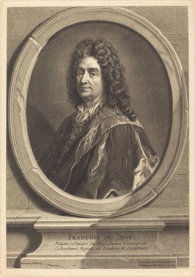 Františka Trojského od Jean Baptiste de Poilly after François