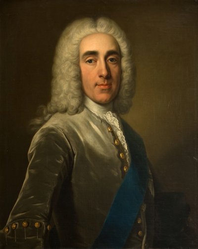 Portrét 4. hraběte z Chesterfieldu 1694-1773, 1738-42. od Jean Baptiste van Loo