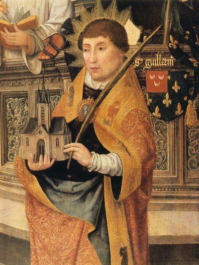 Detail zvěstování, 1516-1517 od Jean the Elder Bellegambe