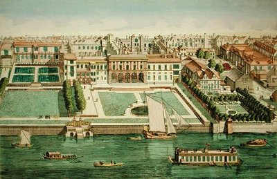 Prospect of Somerset House from the River, z 