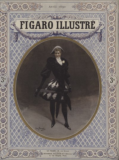 Harlekýn Fin de Siecle od Jean Beraud