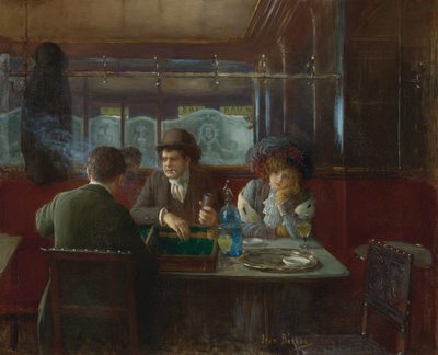 Backgammon v kavárně par Beraud, Jean od Jean Beraud