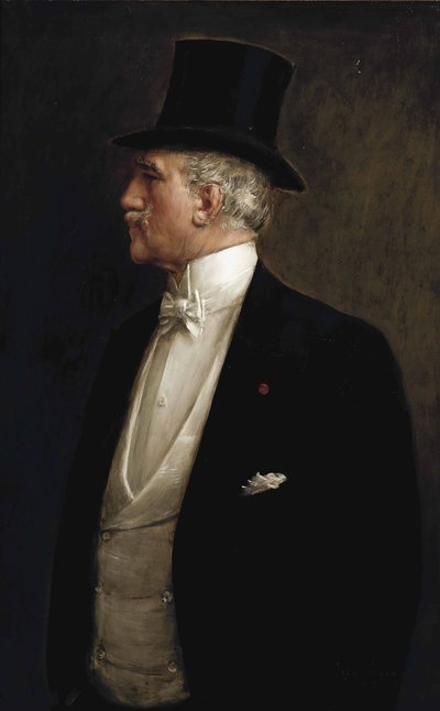 Autoportrét, c. 1909. od Jean Beraud