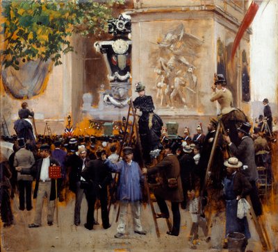 Pohřeb Victora Huga (1802 - 1885) Place de l