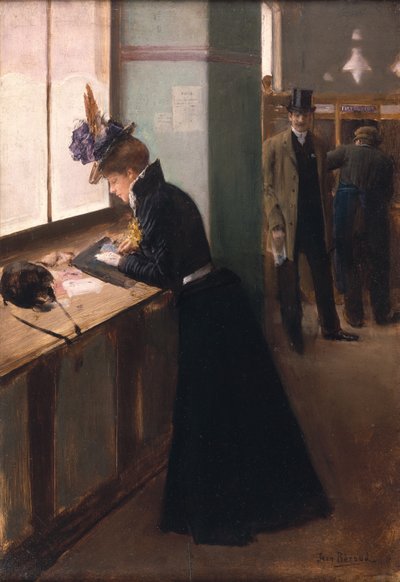 Neznámý obrázek od Jean Beraud
