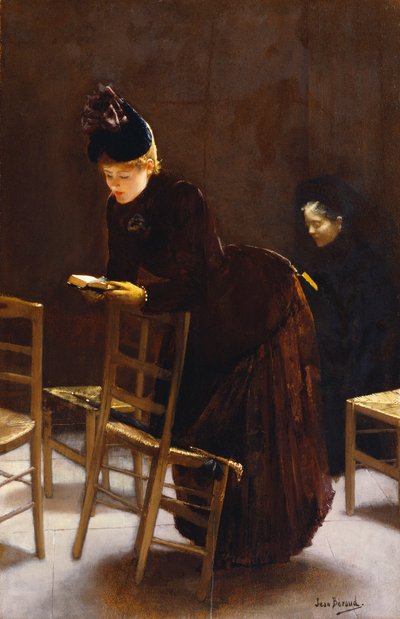 Žena na modlitbě od Jean Beraud