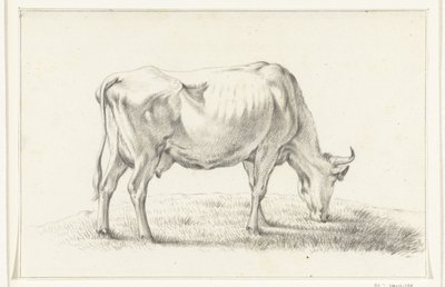 Pasoucí se kráva, vpravo od Jean Bernard