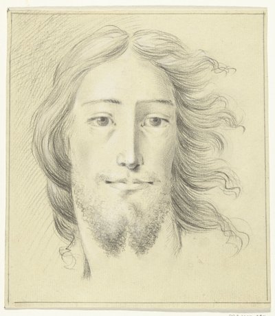 Hlava muže (Kristus?) od Jean Bernard