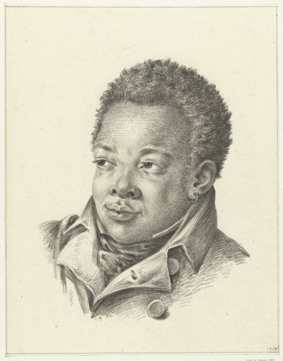 Portrét černocha od Jean Bernard