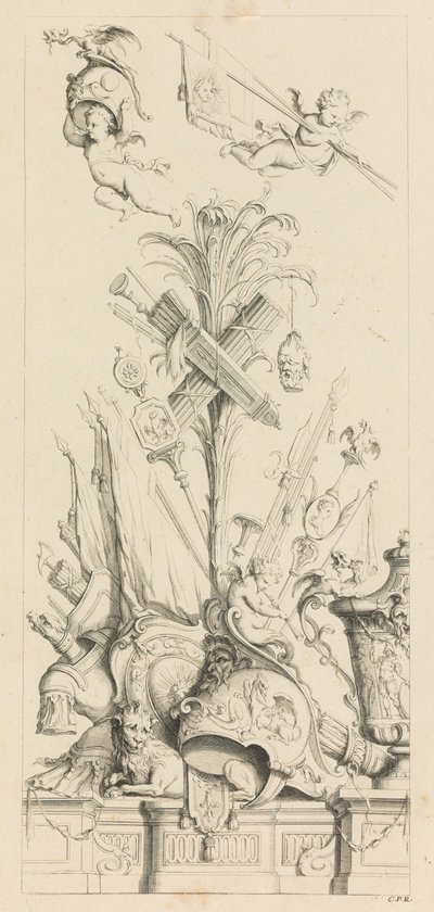 Trofeje nově vynalezené J. B. Toro., 1716., 1716. od Jean Bernard Toro
