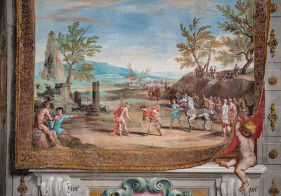 Setkání Memfidského krále Protea s Bakchem v Egyptě. od Jean Boulanger