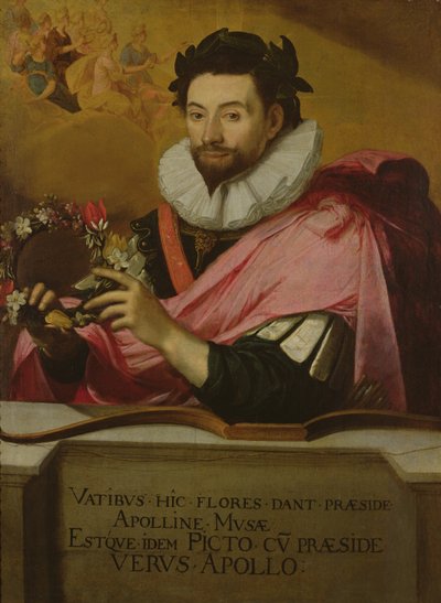 Portrét Jean de Caulet s korunou Apollo, 1635 od Jean Chalette