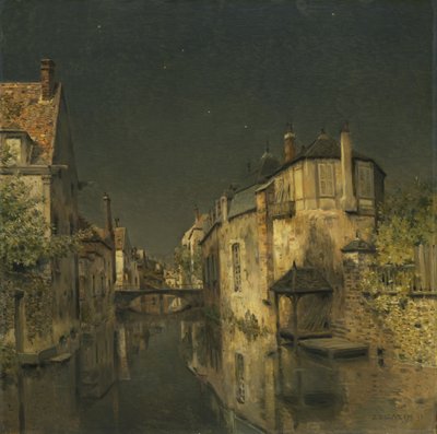 Půlnoc, 1891. od Jean Charles Cazin